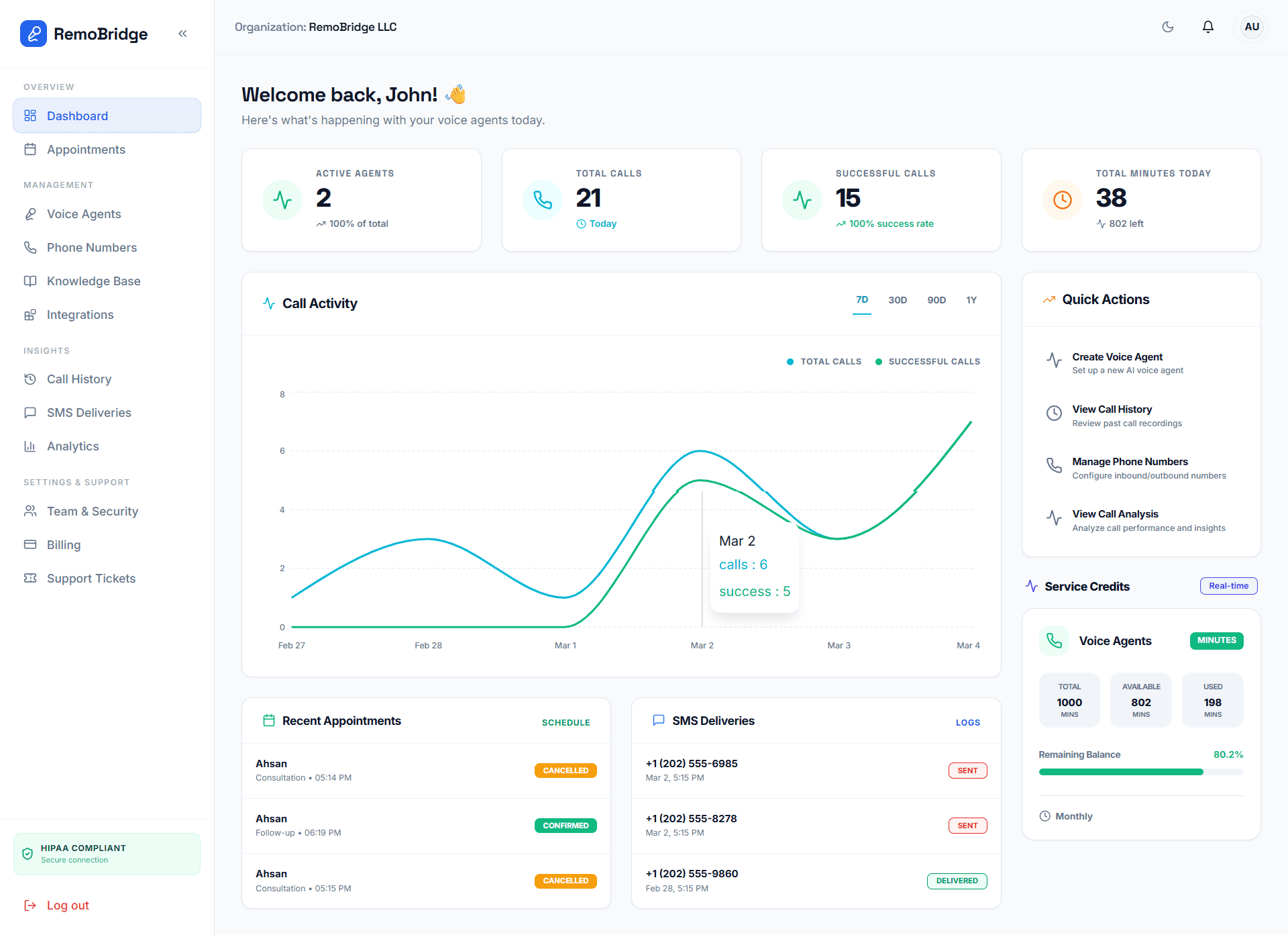 RemoBridge Dashboard